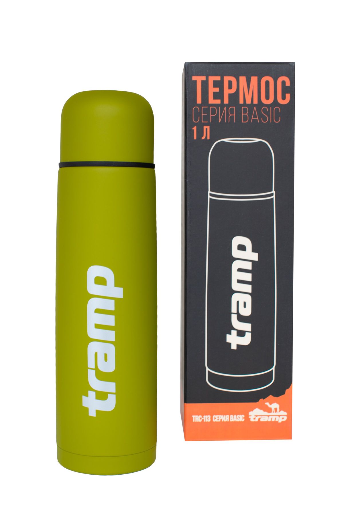 Термос Tramp Basic оливковый 1 л UTRC-113-olive