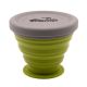 Стакан складаний силіконовий Tramp з кришкою 200 ml green TRC-126-green