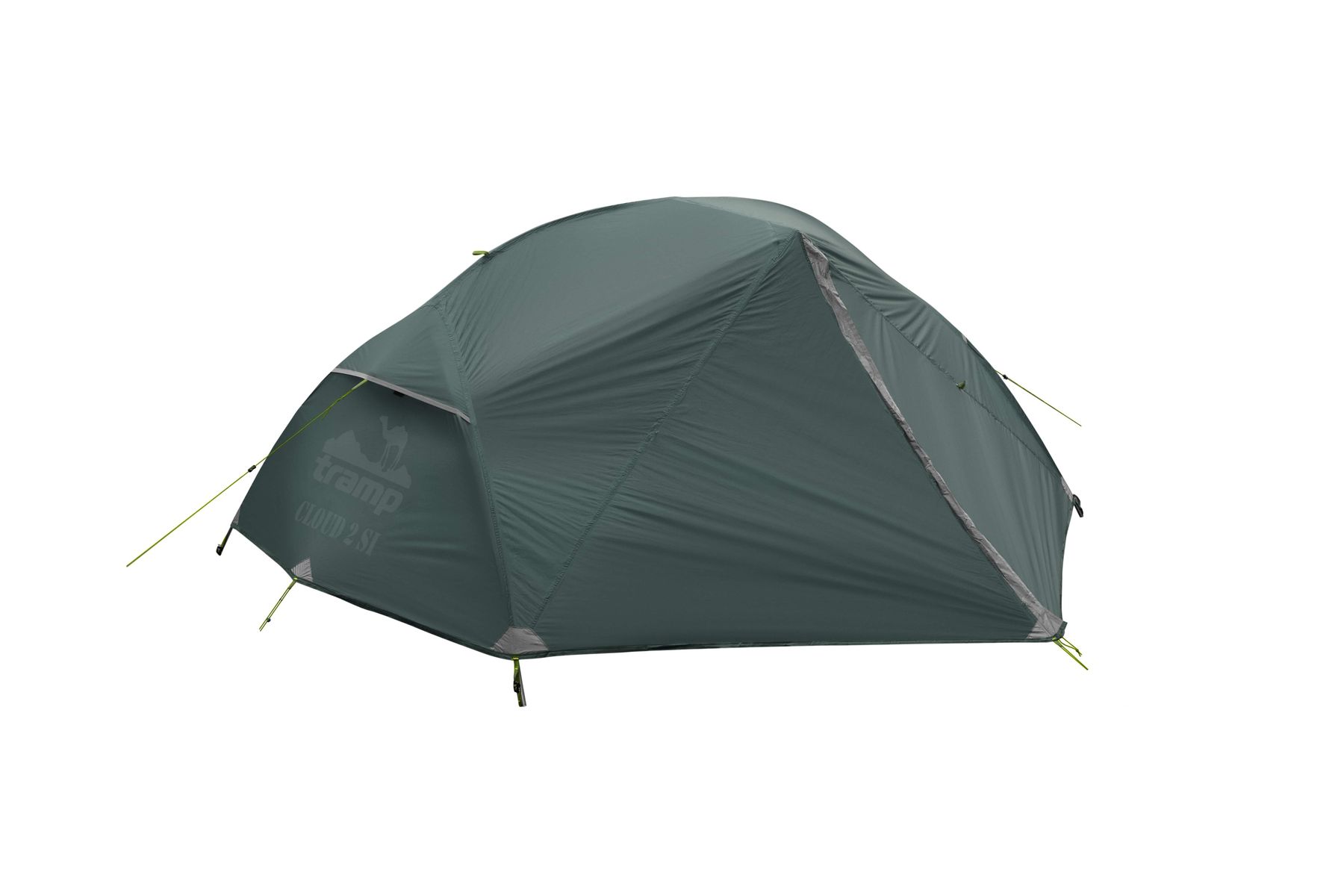 Намет Tramp Cloud 2 Si TRT-092-GREEN темно-зелений