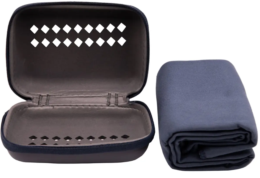 Рушник мікрофібри в чохлі TRAMP Pocket Towel 50х100 M navy UTRA-161