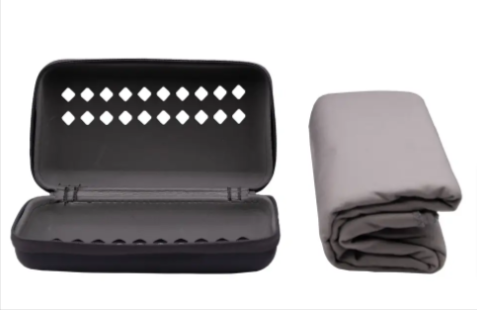 Рушник з мікрофібри в чохлі TRAMP Pocket Towel 75х150 XL grey UTRA-161