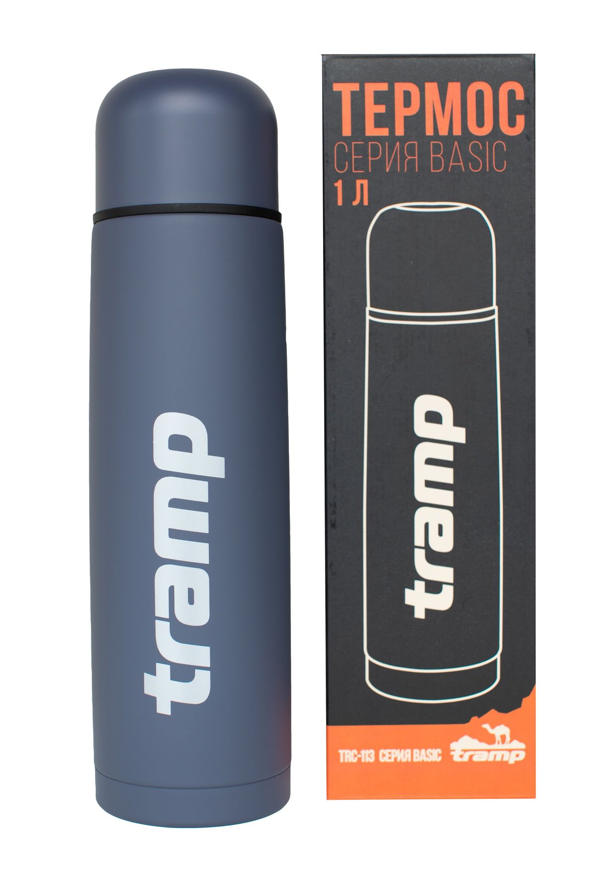 Термос Tramp Basic сірий 1 л UTRC-113-grey