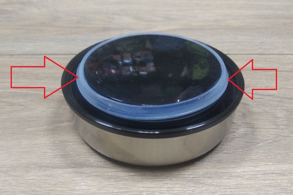 Прокладка силіконова для корка харчового термоса UTRC-129-131-SI