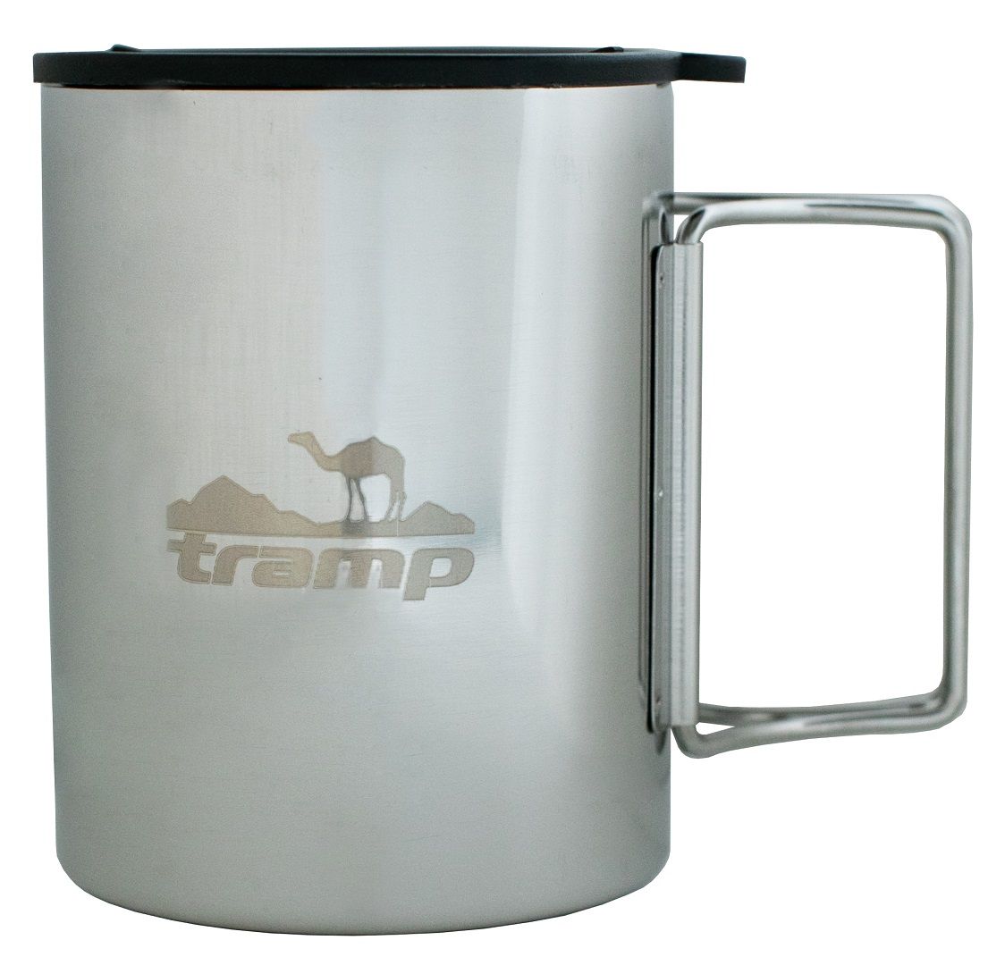 Термогорнятко Tramp зі складаними ручками та поїлкою 400 мл UTRC-137-metal