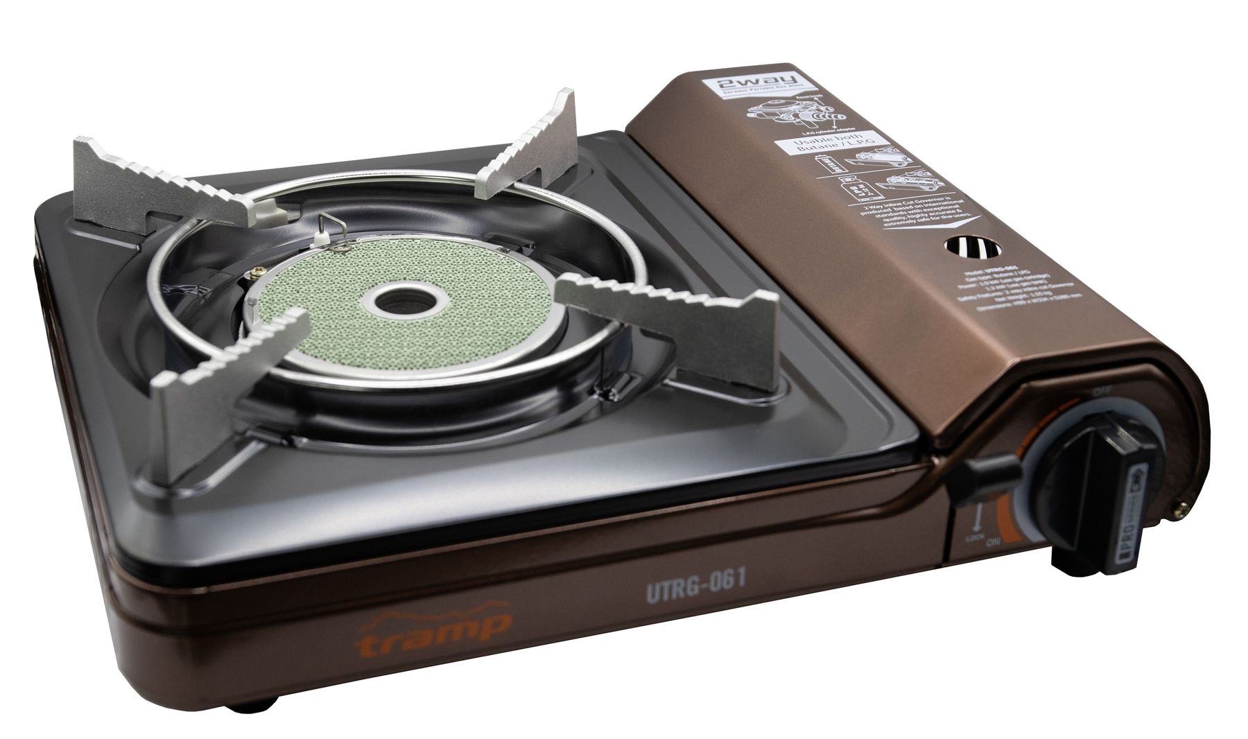 Плита газова Tramp інфрачервона з керамічним пальником UTRG-061