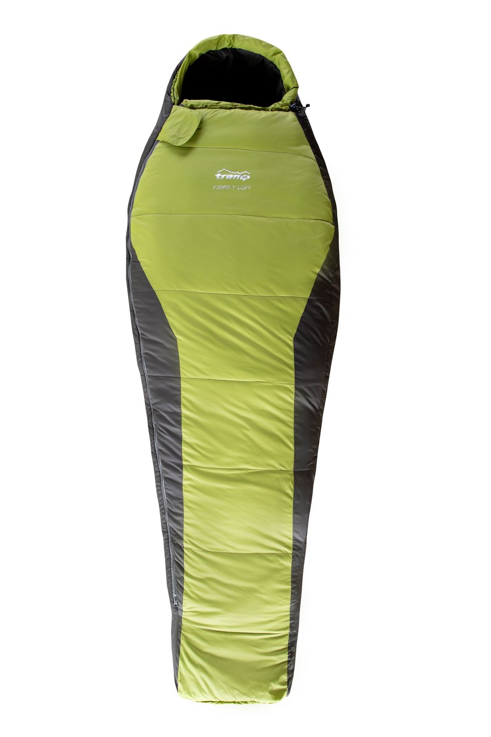 Спальний мішок Tramp Fjord Regular кокон зелений лівий UTRS-094R